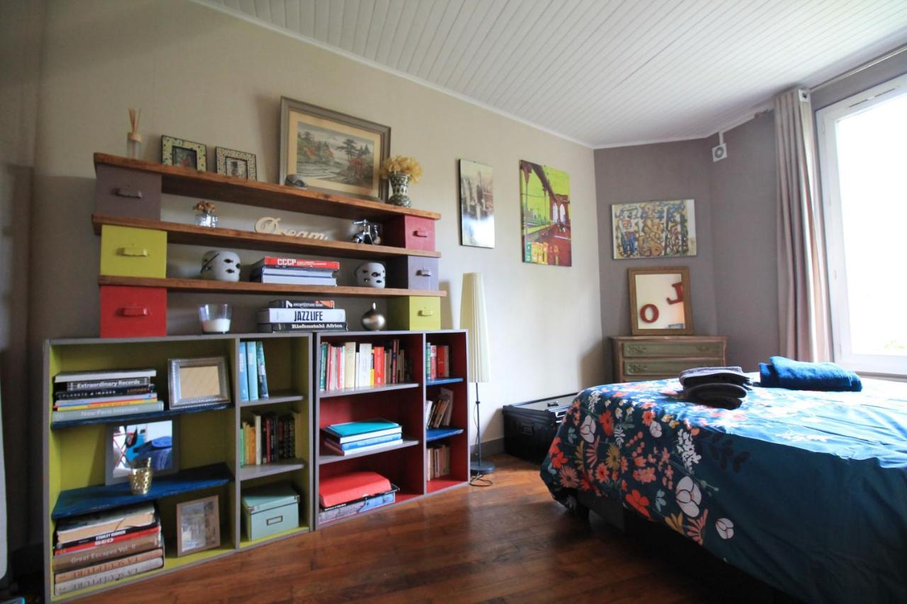 Disponible - Appartement Entier - Ligne H 15Mn Paris-Gare Du Nord, Parking Rue Gratuit, 4 Pers, Station De Train En Face Toutes Les 15Mn, Hippodrome, Cdfas, Universite, Borne Electrique, 1Er Etage Eaubonne Exterior foto