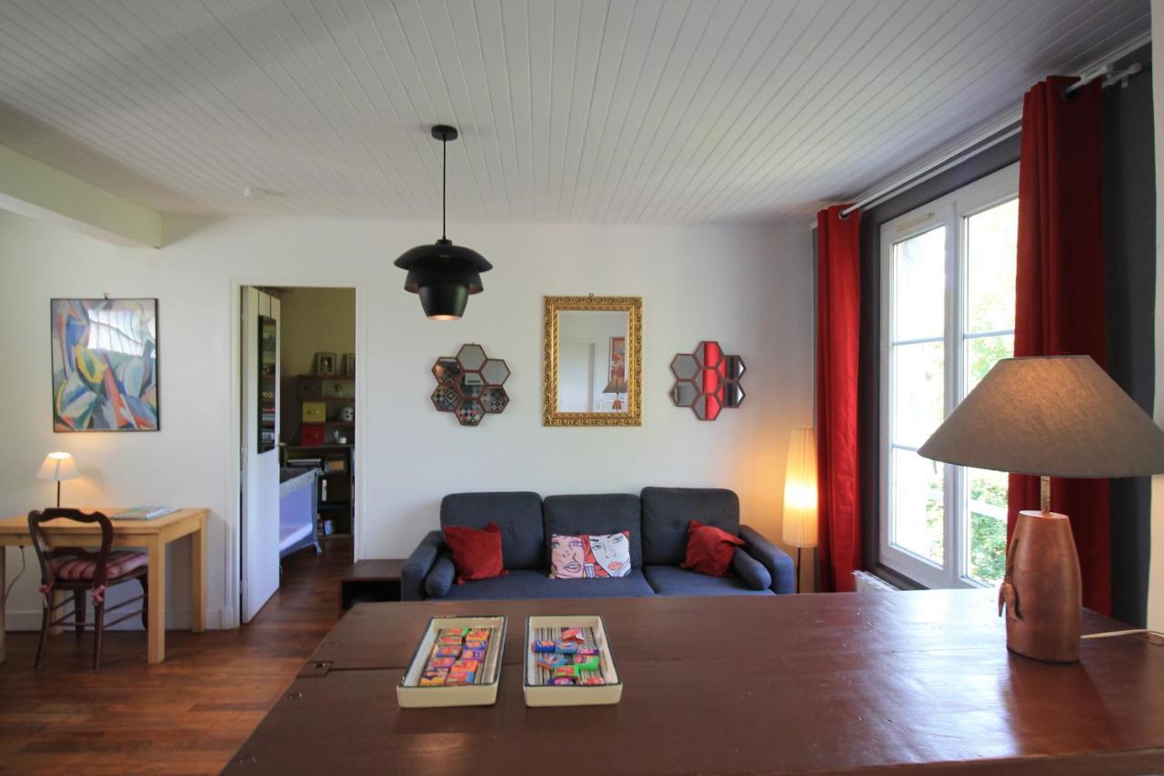Disponible - Appartement Entier - Ligne H 15Mn Paris-Gare Du Nord, Parking Rue Gratuit, 4 Pers, Station De Train En Face Toutes Les 15Mn, Hippodrome, Cdfas, Universite, Borne Electrique, 1Er Etage Eaubonne Exterior foto